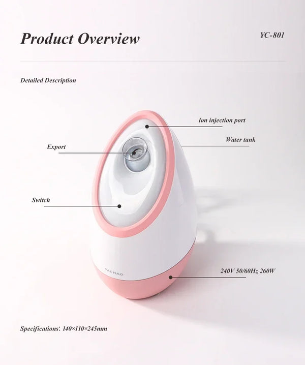 Glow Mist Facial Steamer