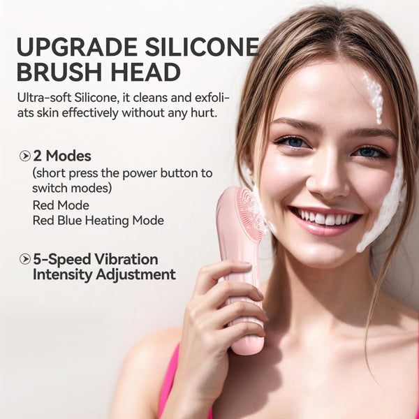 GlowSkin Silicone Face Brush - Batoul Beauty