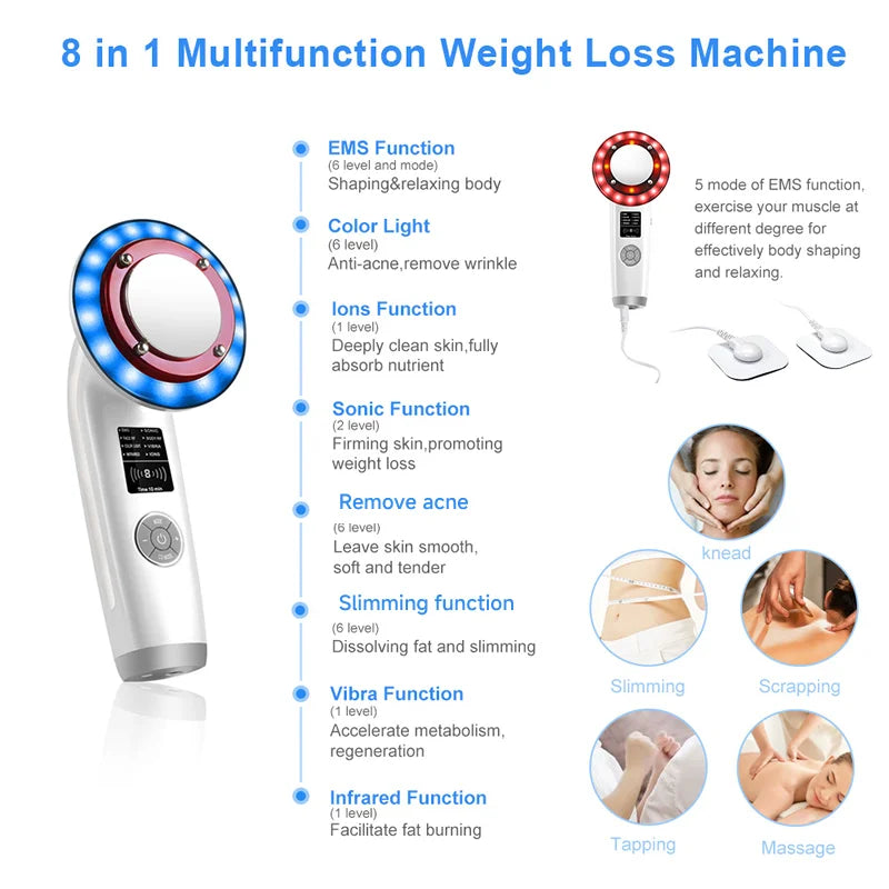 8 in 1 beauty device